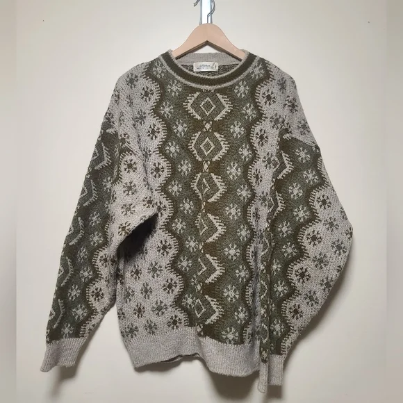 St Michael vintage crewneck wool sweater size xl - Picture 1 of 6